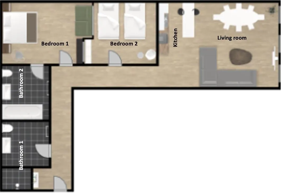 Apartmán Moderne Stilvolle Wohnung Im Herzen Muenchens